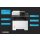 Kyocera ECOSYS M2135dn A4 Mono 3in1 Multifunktion Laser Wlan LAN USB Duplex 35 ppm Airprint