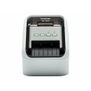 Brother QL-800 Monochrom Etikettenducker Rot Schwarz Druck USB Barcode aut, Schneideeinheit